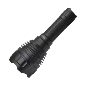   Lanternă Convoy L21A cu LED F150R, lumină caldă, o intensitate de 5000 lumeni și o rază de acțiune de aproximativ 1100 m