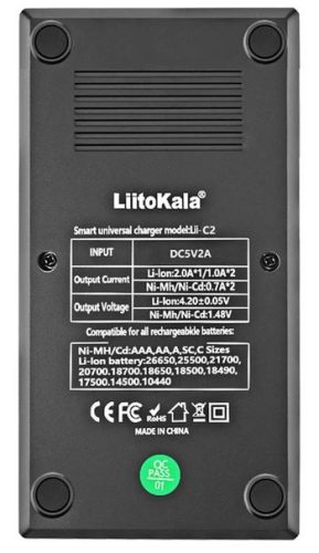 LiitoKala Lii-C2 încărcător pentru baterii