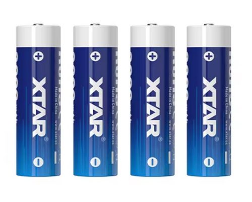 XTAR 4 baterii reîncărcabile AA 1,5V 3000mAh USB-C