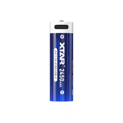 XTAR 4 baterii AA 4100mWh/2450mAh USB-C reîncărcabile