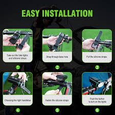 Lampă LED Boruit L14 pentru bicicletă, 4000 lumeni