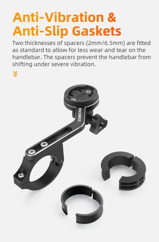 Suport pentru lampă frontală Rockbros pentru bicicletă