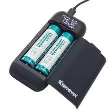 Keeppower PD2 – încărcător de voiaj reîncărcabil și power bank pentru baterii Li-ion