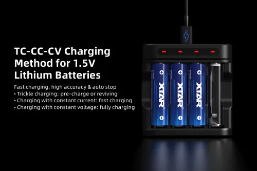 Xtar L4 încărcător pentru acumulatori de 1,5 V