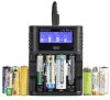  Încărcător inteligent XTAR L4 Pro pentru baterii AA/AAA 1,2V NI-MH și 1,5V litiu
