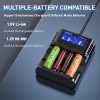  Încărcător inteligent XTAR L4 Pro pentru baterii AA/AAA 1,2V NI-MH și 1,5V litiu