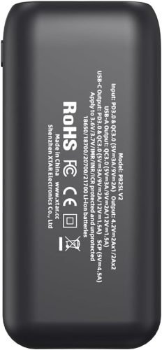 Încărcător XTAR PB2SL V2, negru