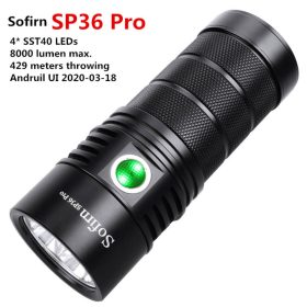 Sofirn SP36 Pro mini-reflector, 8000 lumeni