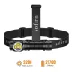 Lanternă frontală SOFIRN HS43 3200lm cu lumină roșie 660nm, reîncărcabilă USB-C