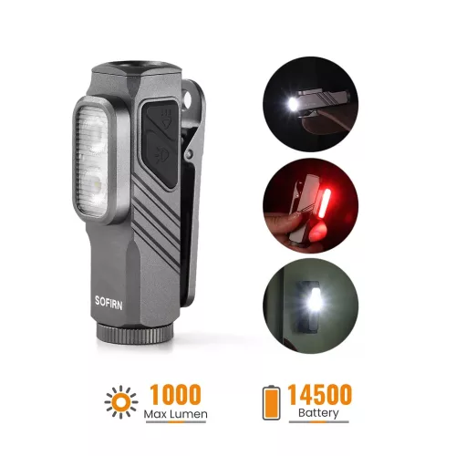 Lanternă mini Sofirn ST10 cu clips