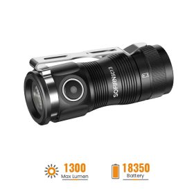   Sofirn SC13 lanternă EDC cu led SST40, 1300 lumeni, rază de 217 m