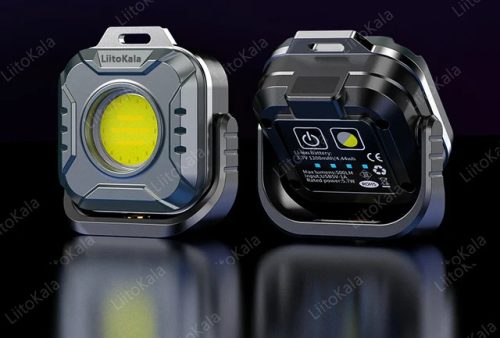 Lampa de lucru mini LiitoKala LF-986 LED+COB 500LM Interfață de încărcare Type-C 5V1A Intrare Baterie integrată 1200mAh