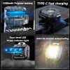 Lampa de lucru mini LiitoKala LF-986 LED+COB 500LM Interfață de încărcare Type-C 5V1A Intrare Baterie integrată 1200mAh