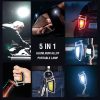 Boruit YHX-0209 Lanternă multifunctională COB pentru breloc + deschizător de sticle