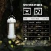 Wurkkos CL01 lampă camping, culoare reglabilă, power bank, RGB