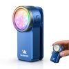  Lanternă Wurkkos HD03 reîncărcabilă EDC cu clips, 680 lumeni, Albastru