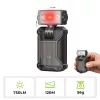Lanternă EDC cu clips WURKKOS HD04 – 750LM, cap rotativ la 180°, spot/lumină difuză/RGB pentru exterior, lucru și urgențe