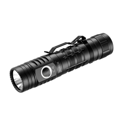 WUBEN C2 Lanternă LED de mare putere, 2000 lumeni, reîncărcabilă, IP68 impermeabilă, 7 moduri