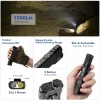 Lanternă reîncărcabilă WUBEN X5 – 1300 lumeni, 6 moduri de iluminare