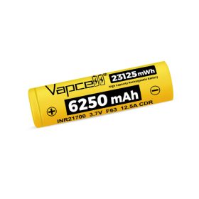   Vapcell F63 6250mAh acumulator litiu-ion 21700 încărcabil cu 12.5A capacitate de încărcare