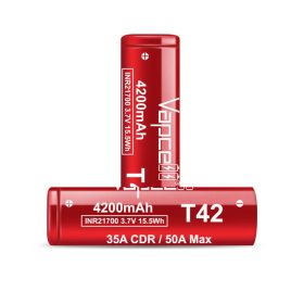   Vapcell T42 4200mAh 50/35A acumulator litiu-ion încărcabil 21700