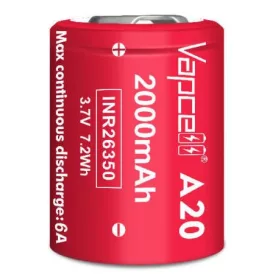   Vapcell A20 26350 2000mAh 6A acumulator litiu-ion încărcabil