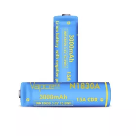   Vapcell N1830A 18650 3000mAh acumulator litiu-ion încărcabil protejat și cu capacitate mare de încărcare