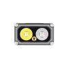 Lanternă 4-în-1 Lumintop F02 cu 1000 lumeni, UV 365nm, lumină RGB și laser verde